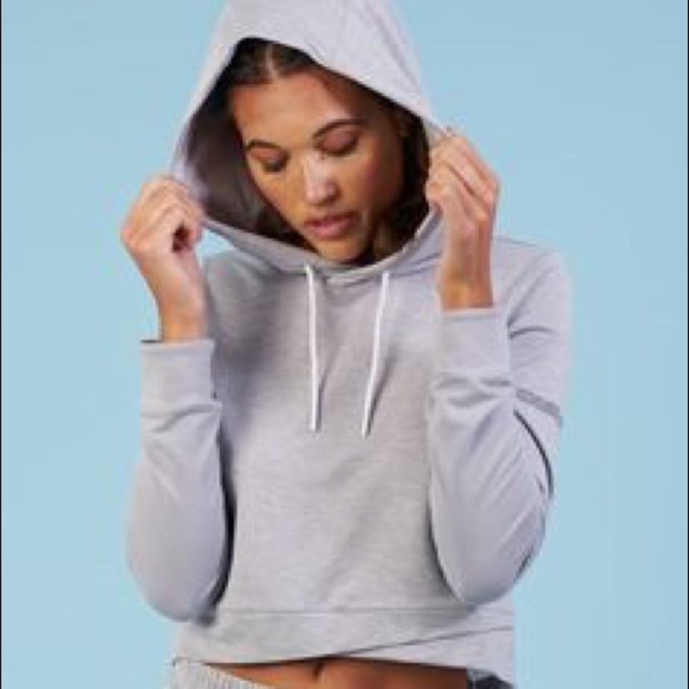 Nikki b effortless hoodie GRAY